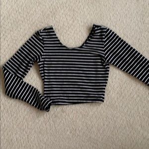 American Apparel Cropped Shirt (size S)